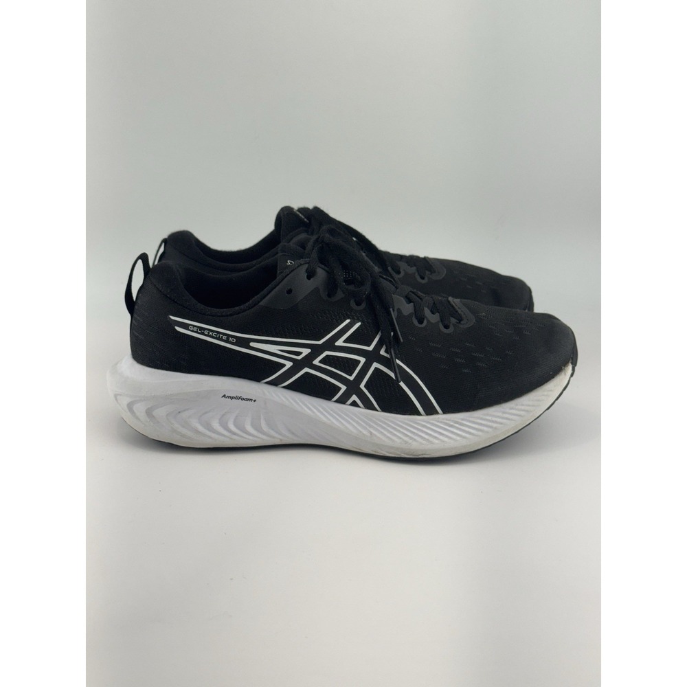 ASICS GEL-Excite 10 Women's Black White Mesh Running Shoes US Size 8.5